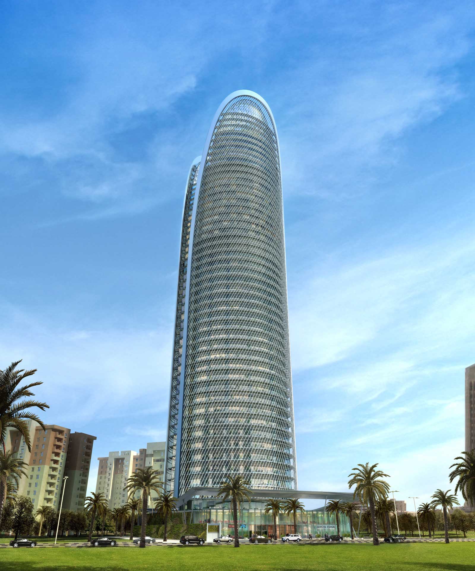 Muftah Abudajaja Libya Tripoli Design Architecture Tower 4