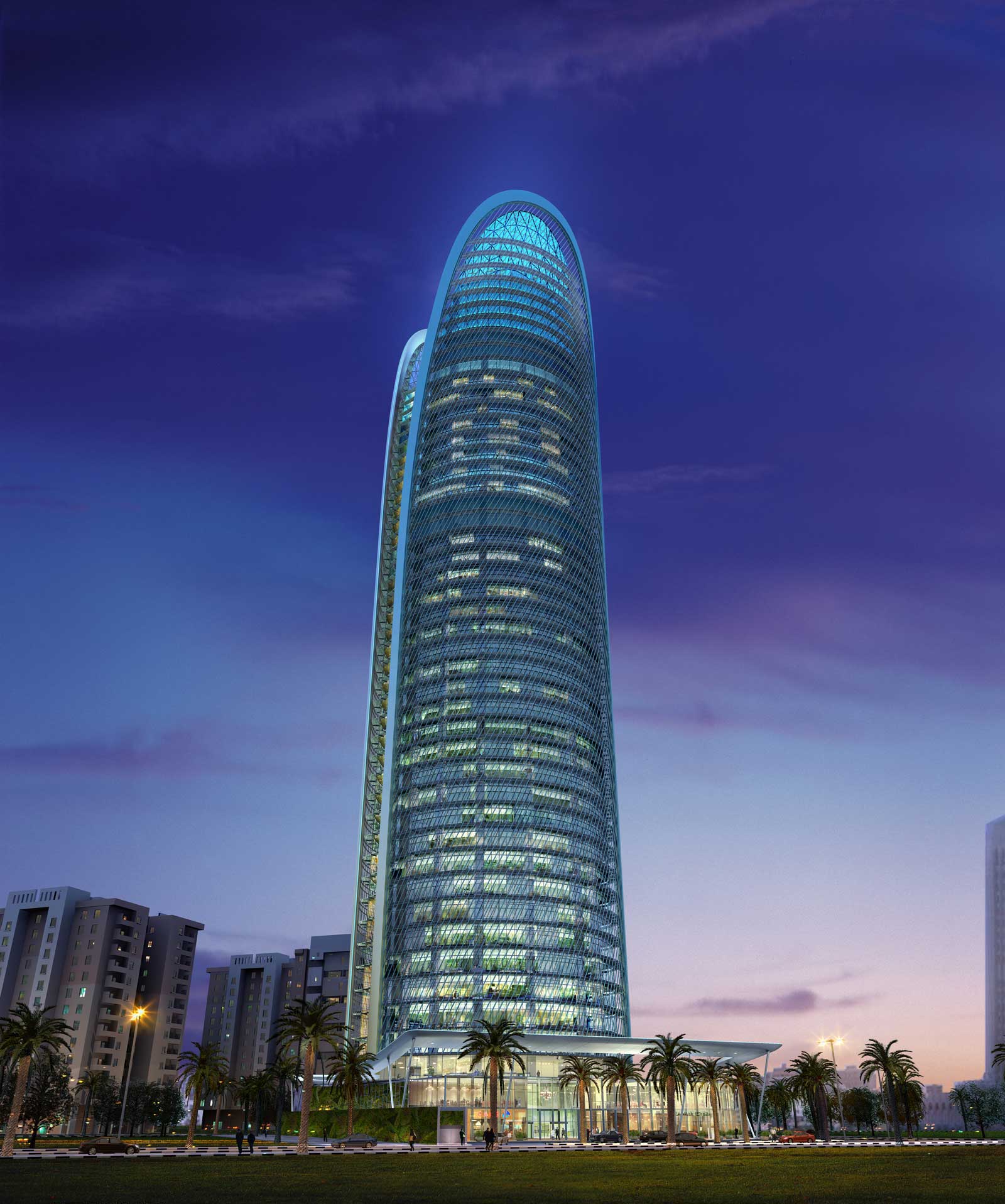 Muftah Abudajaja Libya Tripoli Design Architecture Tower 5