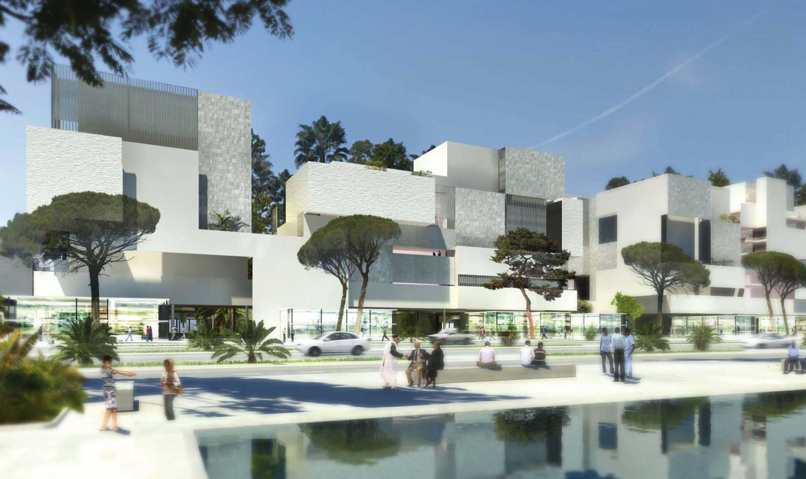 Muftah Abudajaja Libya Tripoli Design Architecture EL FALAH Urban MasterPlan 12