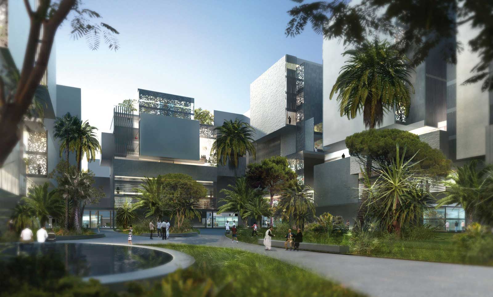 Muftah Abudajaja Libya Tripoli Design Architecture EL FALAH Urban MasterPlan 6