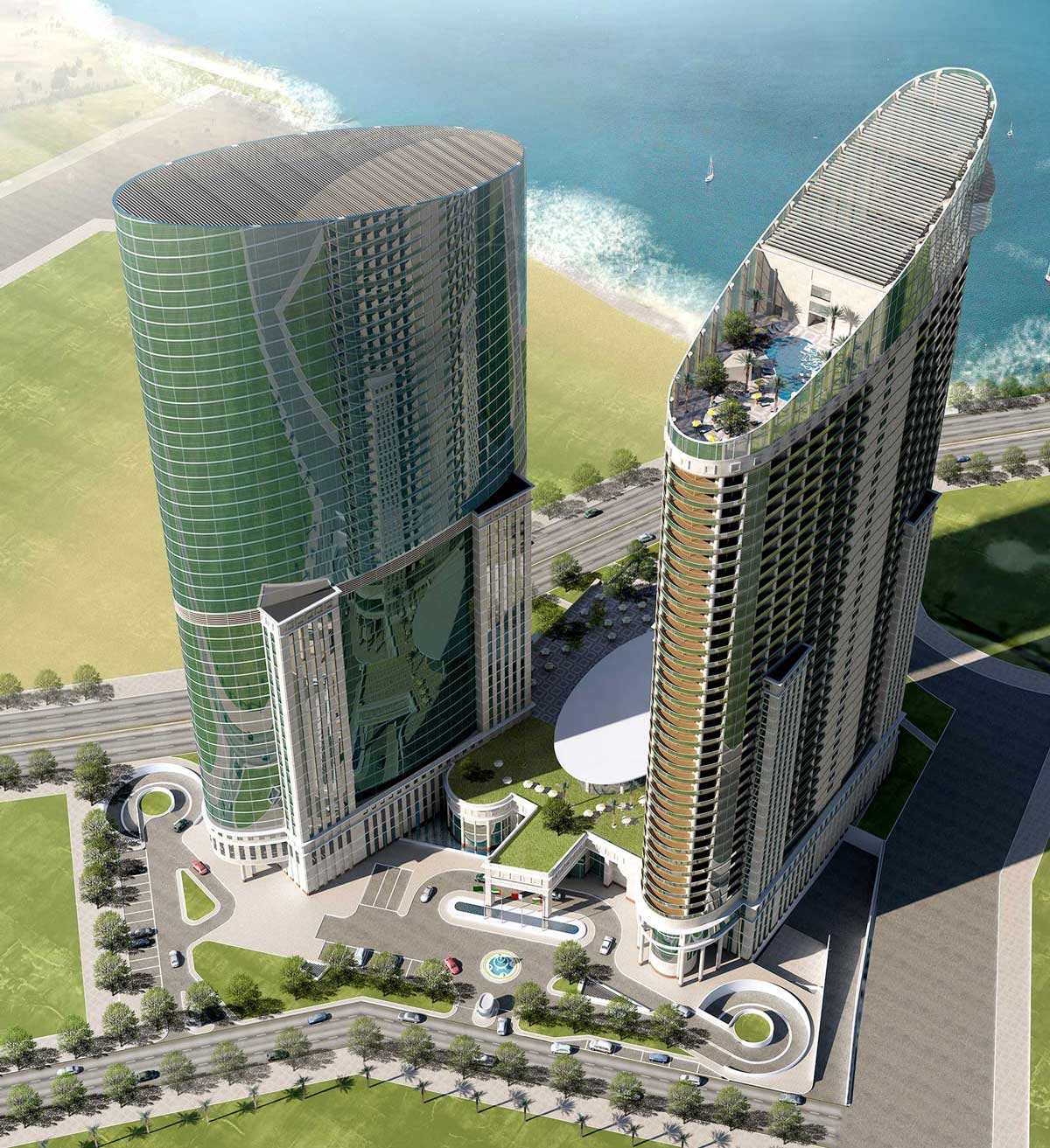 Tripolis TOWERS Muftah Abudajaja Libya Tripoli Design Architecture Tower 2