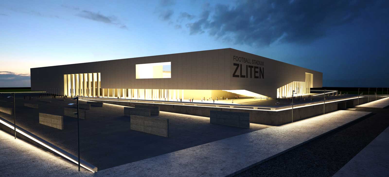 Muftah Abudajaja Libya Design Architecture Football Stadium Zliten 3