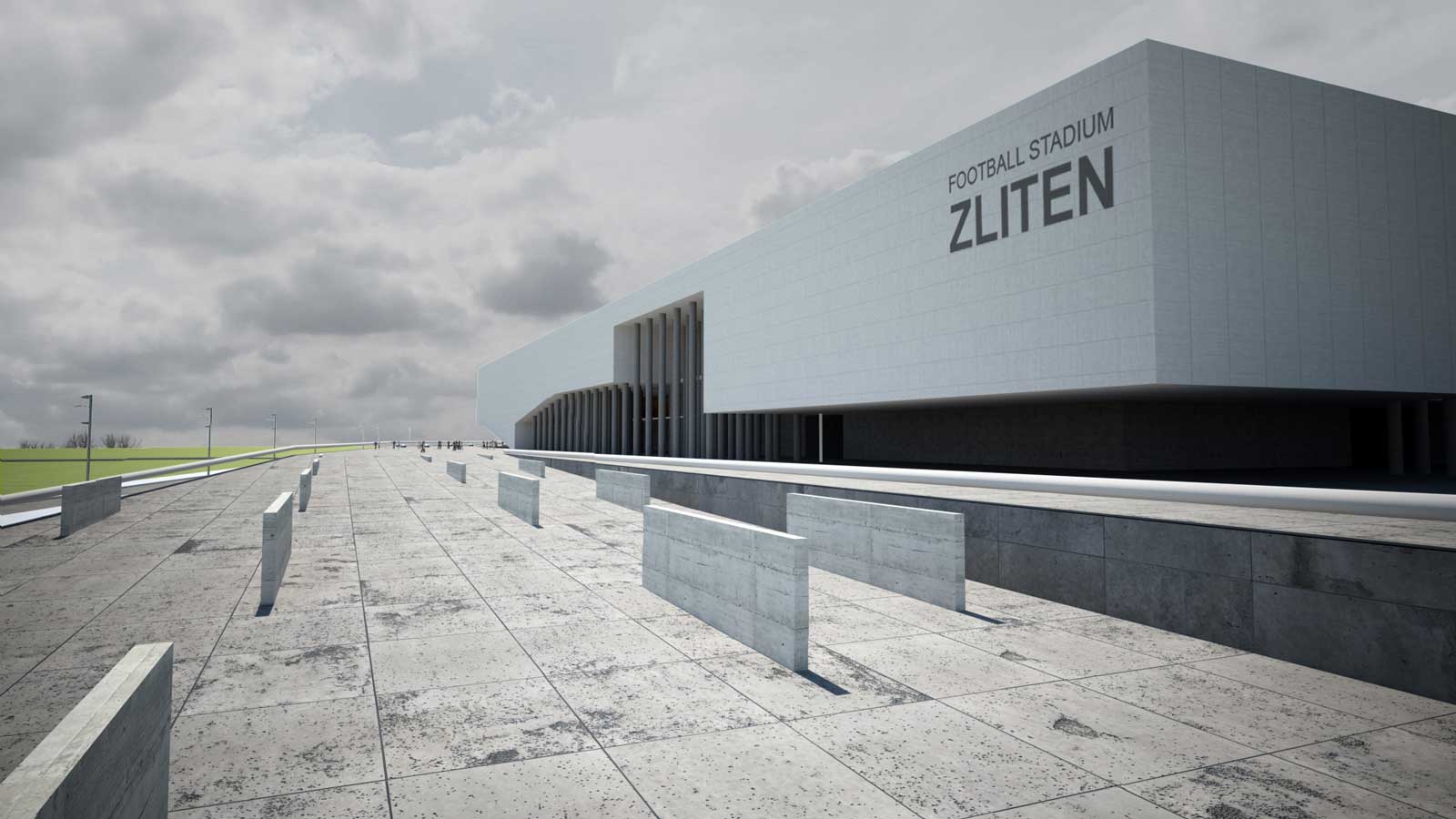 Muftah Abudajaja Libya Design Architecture Football Stadium Zliten 4