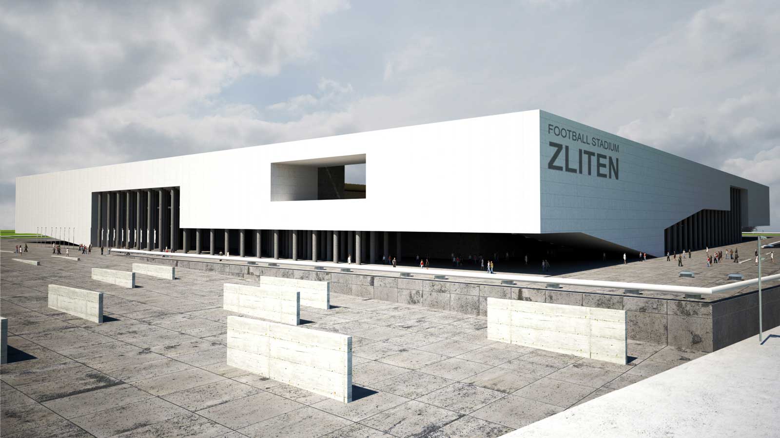 Muftah Abudajaja Libya Design Architecture Football Stadium Zliten 6