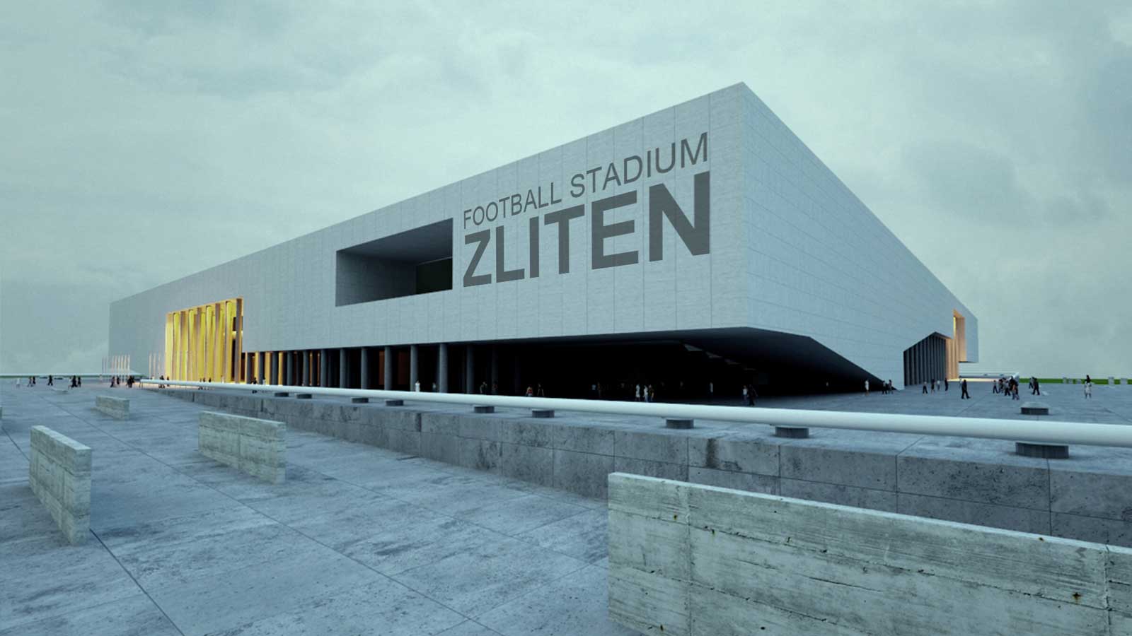Muftah Abudajaja Libya Design Architecture Football Stadium Zliten 7