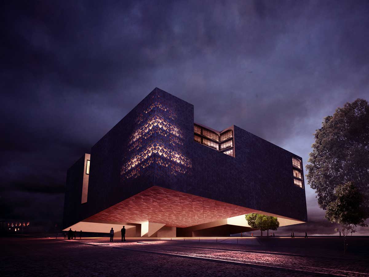 Muftah Abudajaja Libya Tripoli Design Architecture CBL Tobruk Libyan Central Bank 1