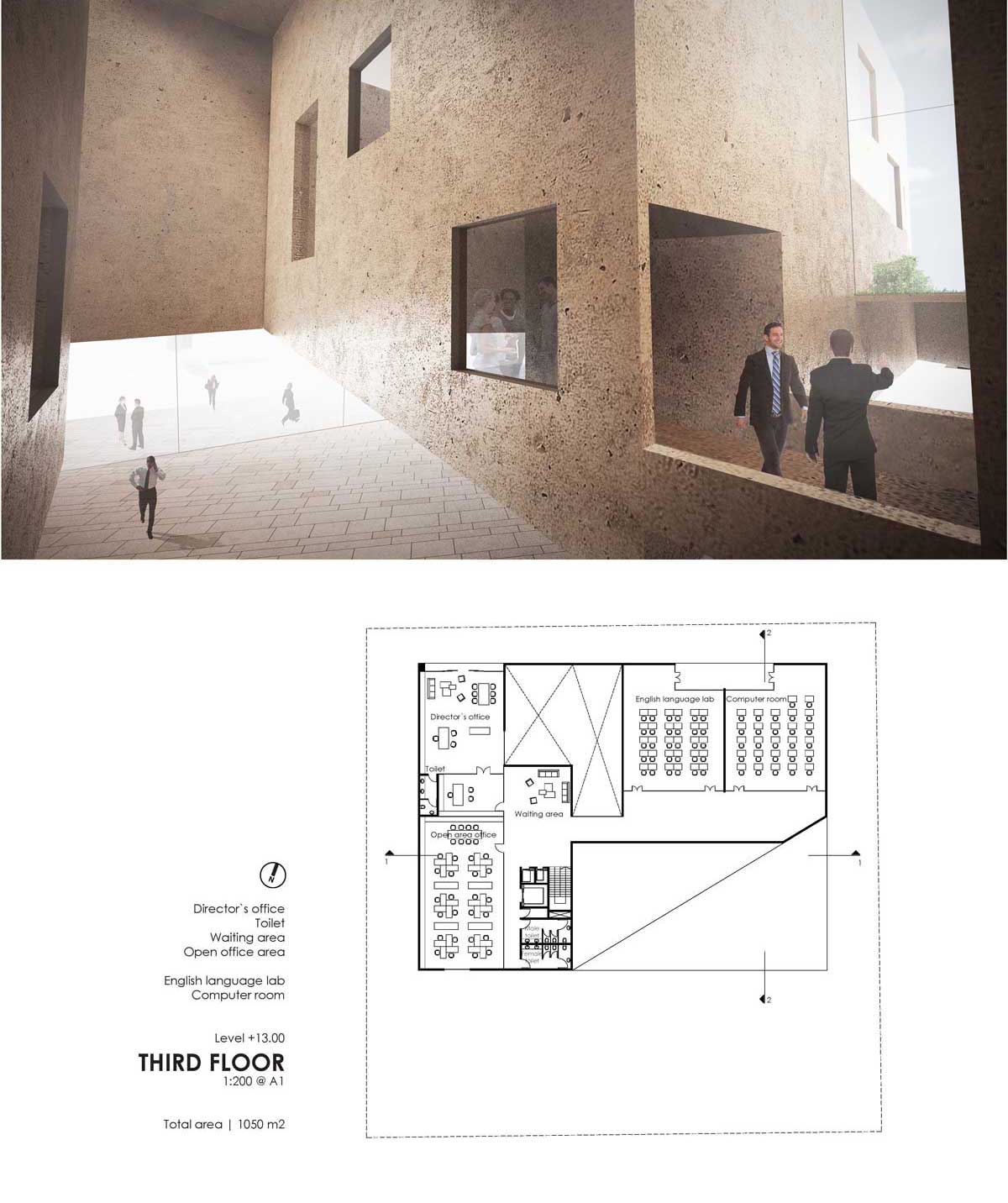 Muftah Abudajaja Libya Tripoli Design Architecture CBL Tobruk Libyan Central Bank 7