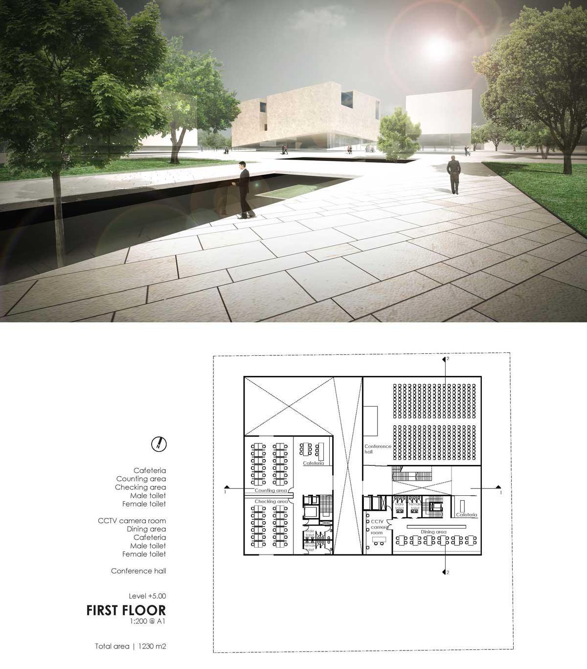 Muftah Abudajaja Libya Tripoli Design Architecture CBL Tobruk Libyan Central Bank 9