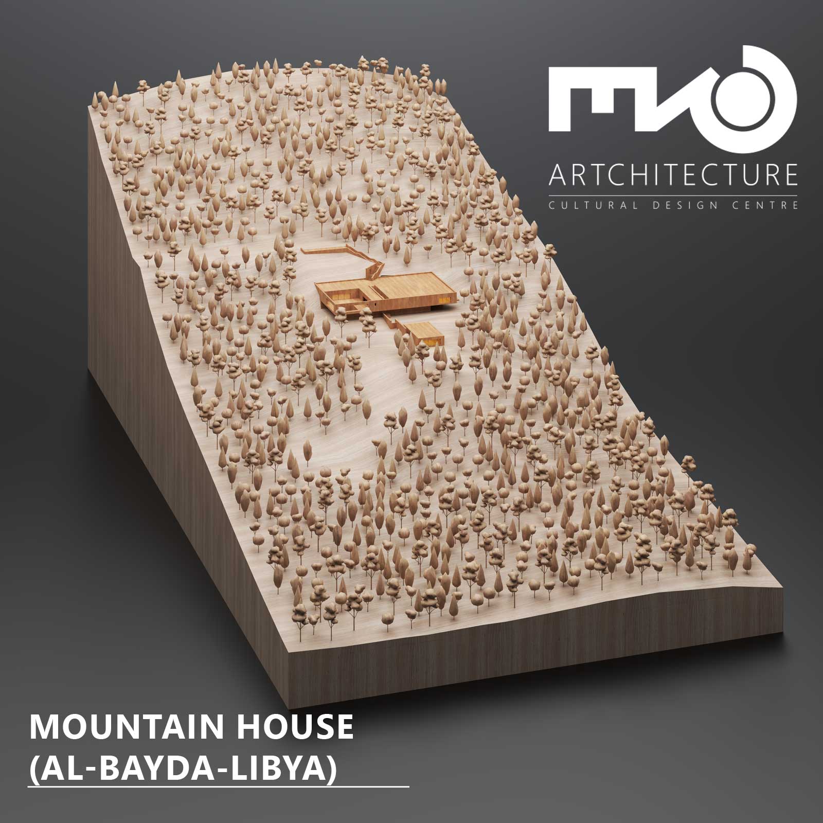 Muftah Abudajaja Libya Design Architecture Mountain House Cyrene Al Bayda 3