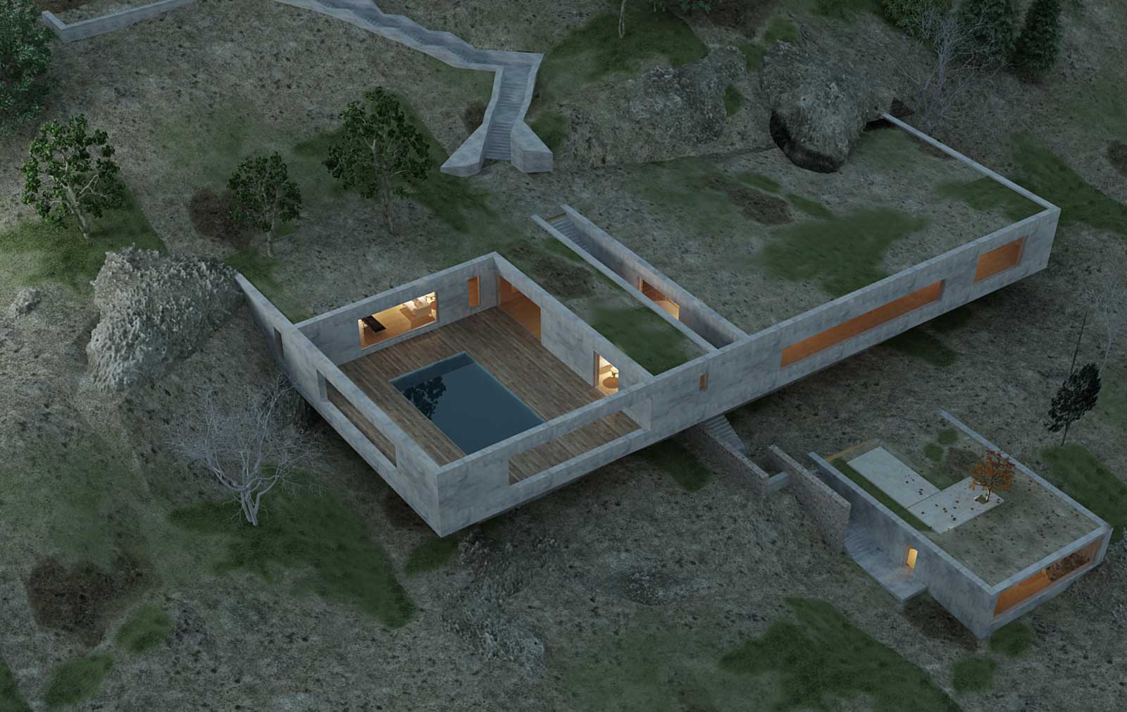 Muftah Abudajaja Libya Design Architecture Mountain House Cyrene Al Bayda 2