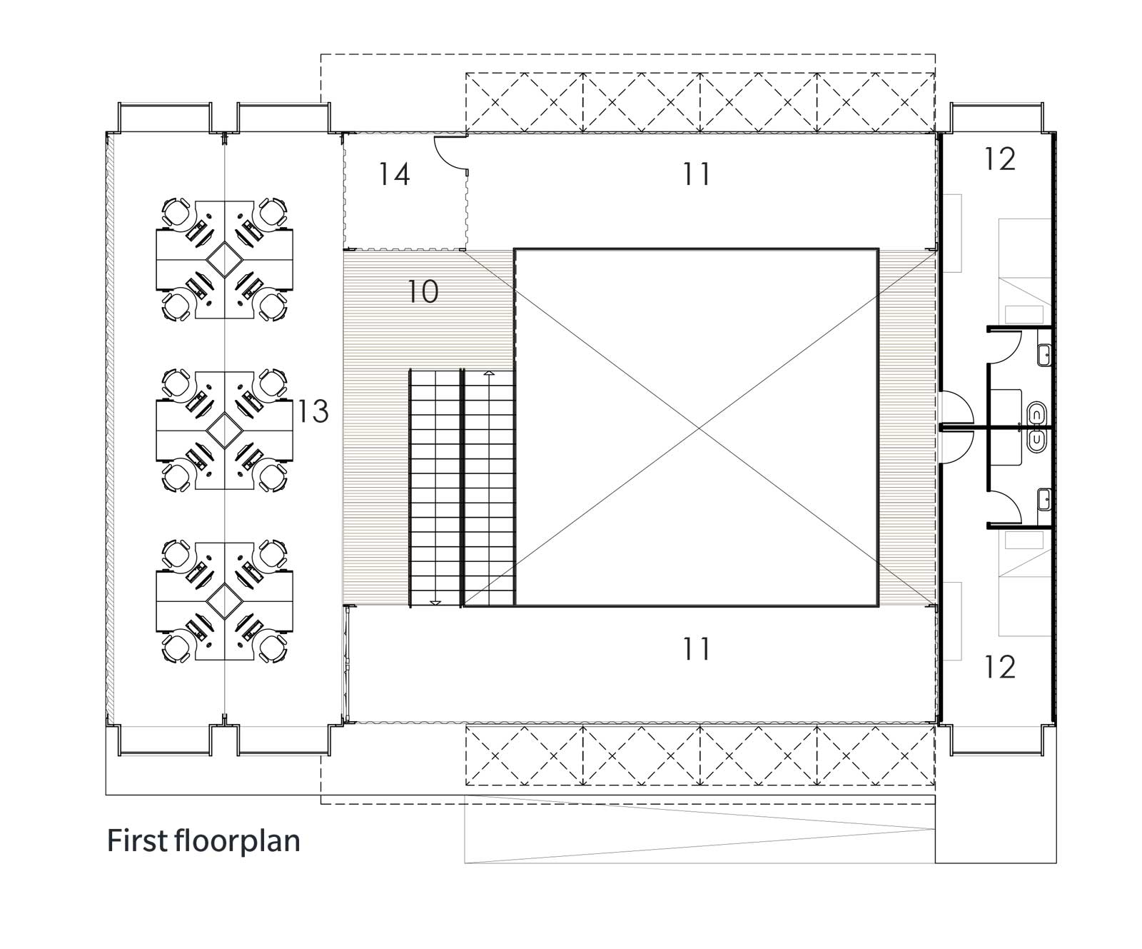 Muftah Abudajaja Libya Design Architecture Nouakchott Urban Mauritania First floorplan