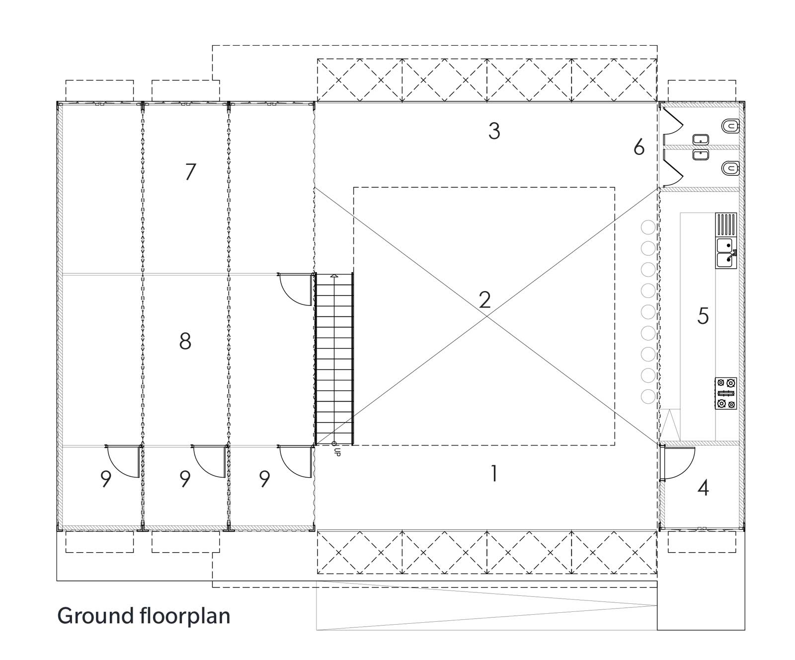 Muftah Abudajaja Libya Design Architecture Nouakchott Urban Mauritania Ground floorplan