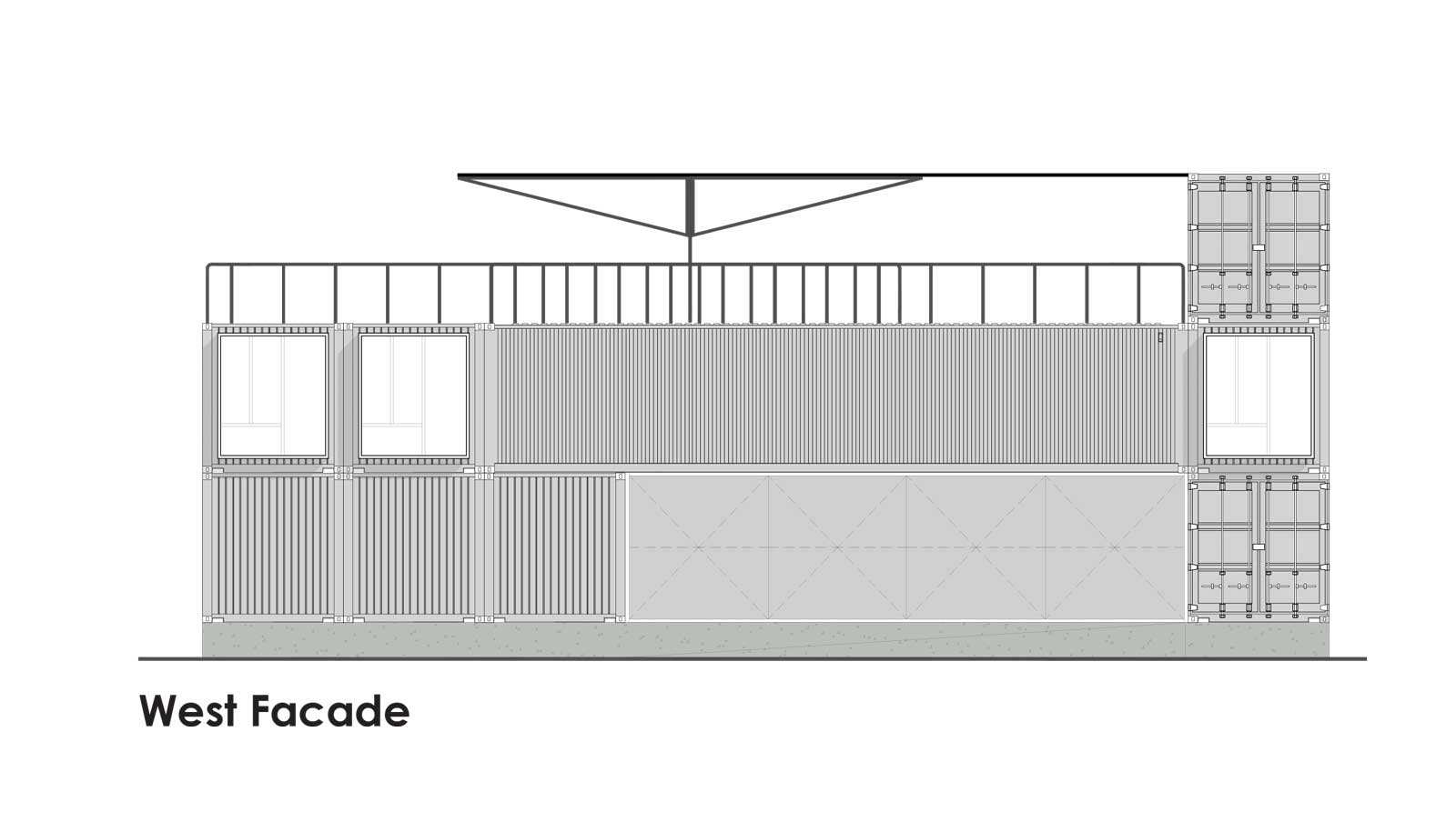 Muftah Abudajaja Libya Design Architecture Nouakchott Urban Mauritania West Facade