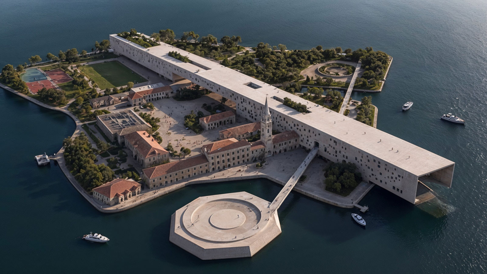 muftah design muhtah abudajaja university island venice italy YAC architecture competition 15