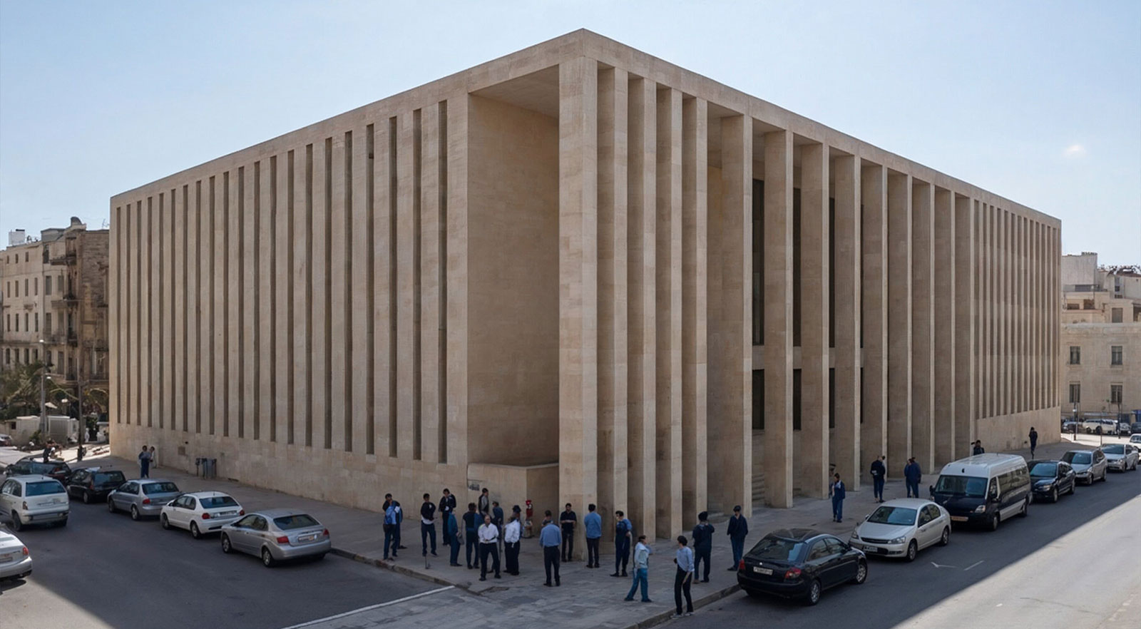 Muftah Abudajaja Libya Design Architecture Bnghazi Courthouse 02