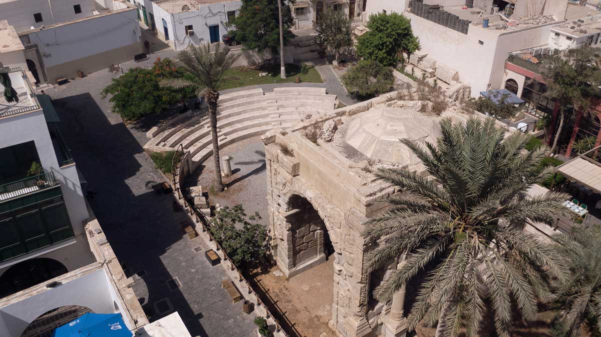 Muftah Abudajaja Libya Design Architecture Tripoli Marcus Aurelius Arch landscape Photo 2